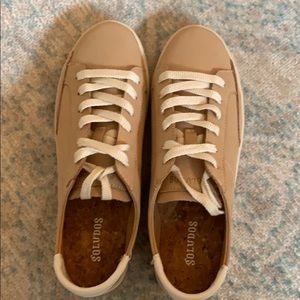 Soludos Ibiza Leather Sneaker. Brand New